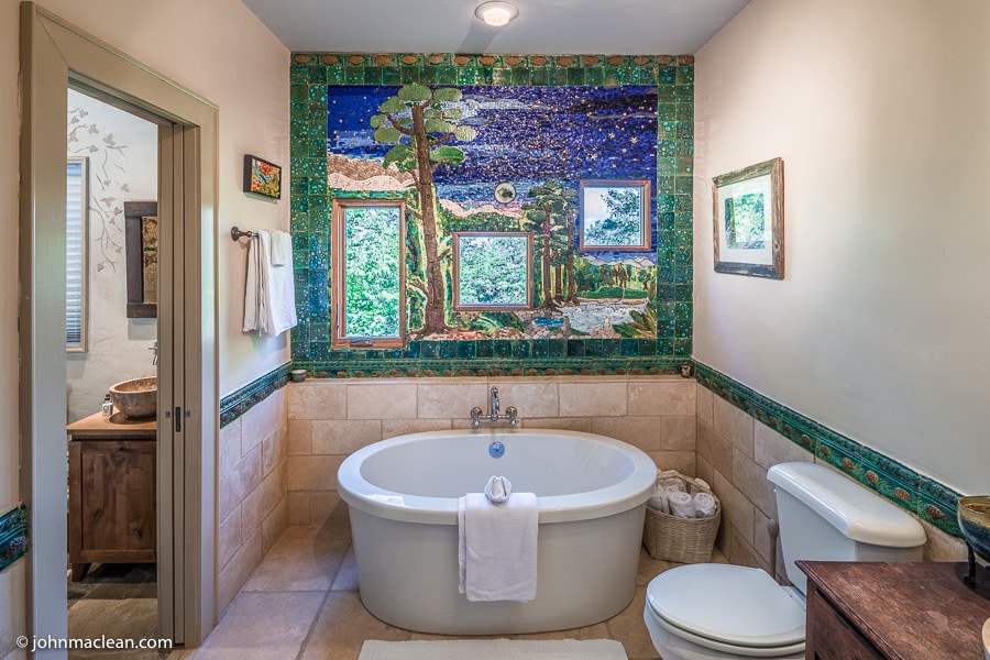 New York Times - 289 Toxaway Dr., Lake Toxaway, NC - Bathroom and Tile Work