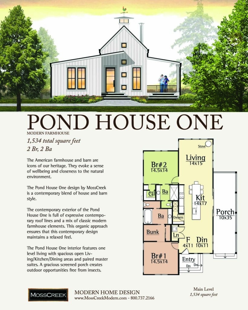 pond house