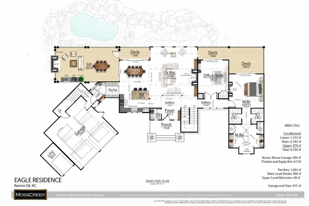 Adirondack Lodge House Plan Modern Lodge Home Design Floor Plan