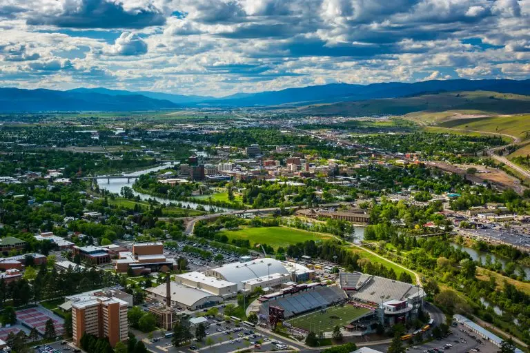 Missoula from Mount sentinel
